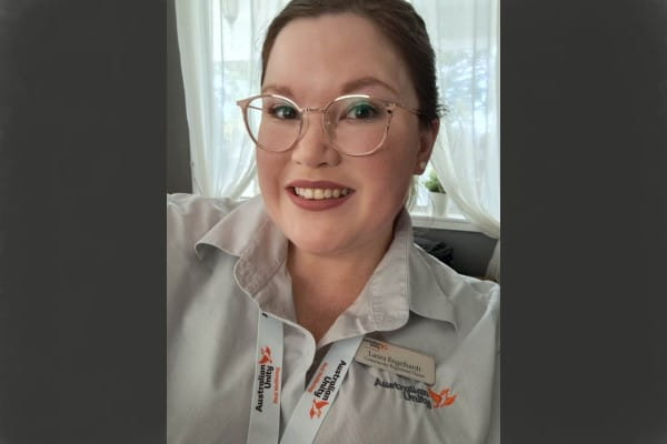 Photo of a female care worker