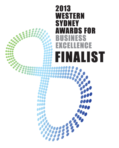 2013 Western Sydney Awards For Business Excellence Finalist Logo