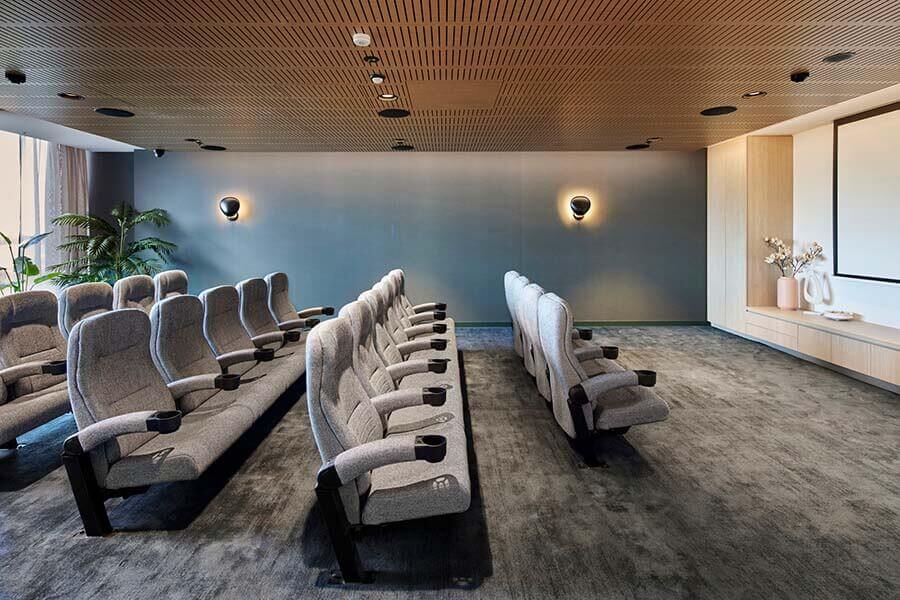 The Alba Aged Care cinema