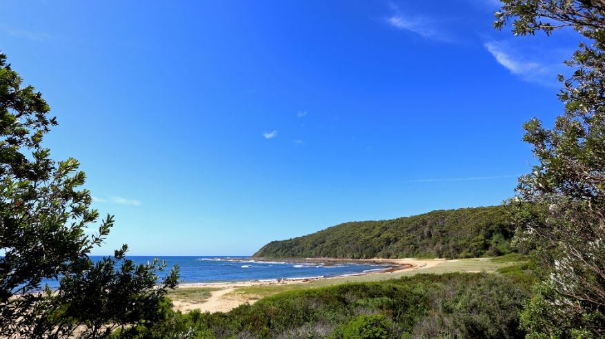 Bateau Bay landscape photo of the beach