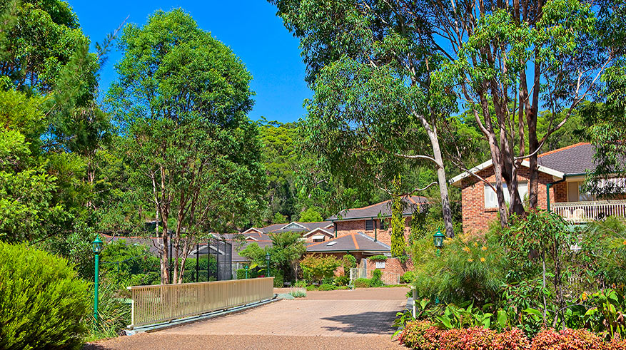 View at Willandra Bungalows