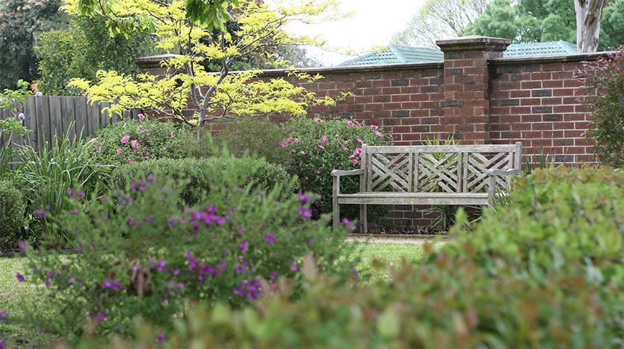 Garden at The Oaks