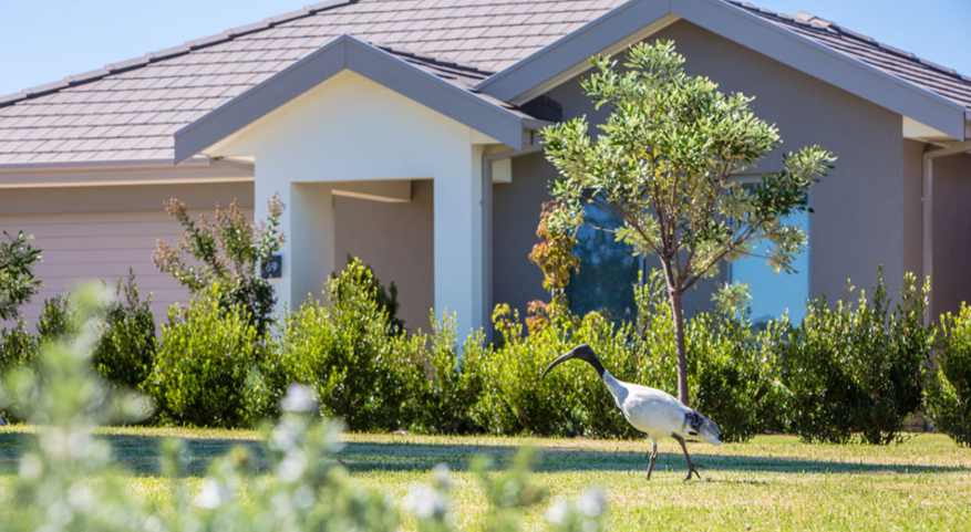 Peninsula Grange Retirement Community exterior of house