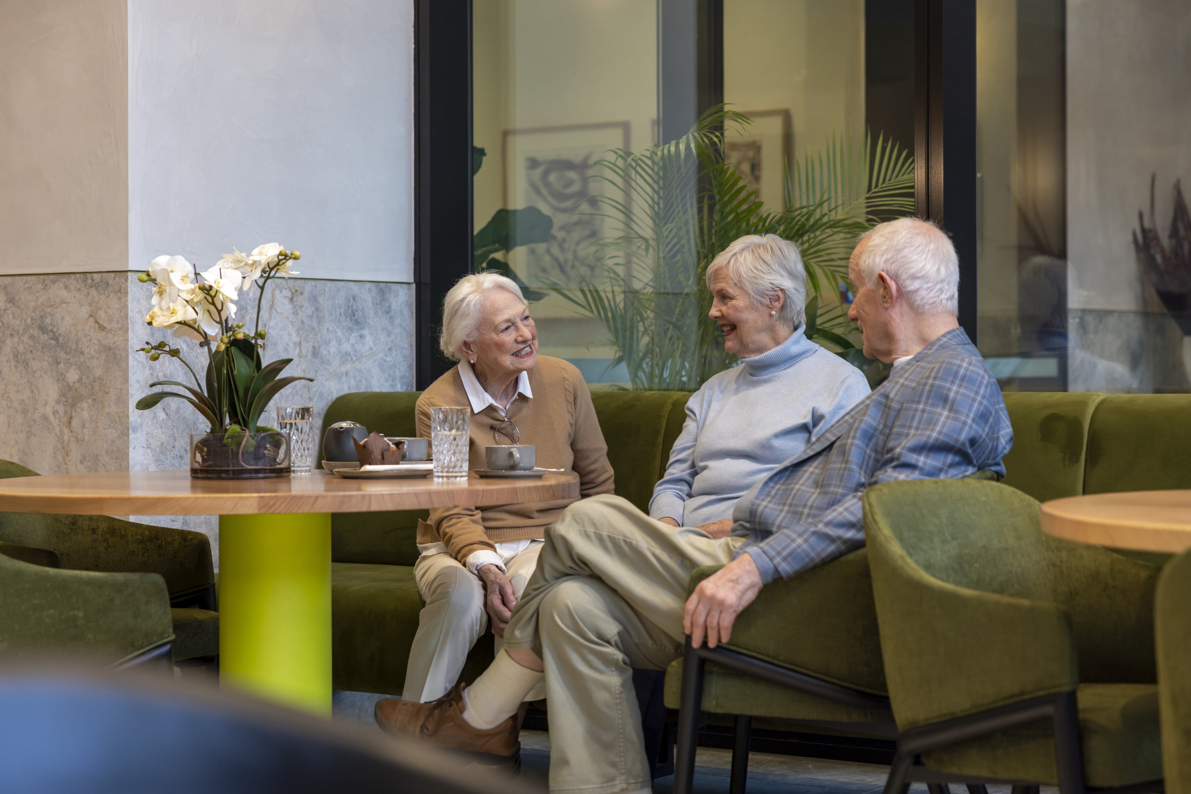  morning tea at the Alba