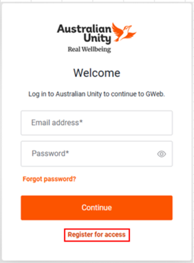 Login Screen