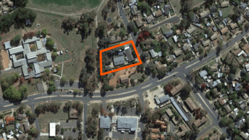 An Arial view of a childcare center
