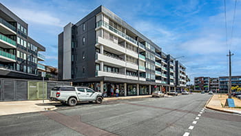 A multistory building