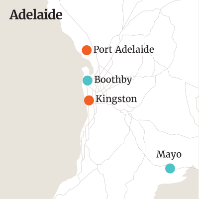 Adelaide map
