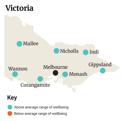 Victoria map