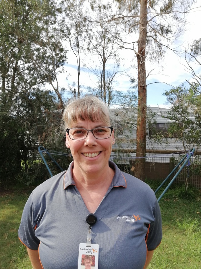 Australian Unity Home Care Worker Anette Gradinger-Walton