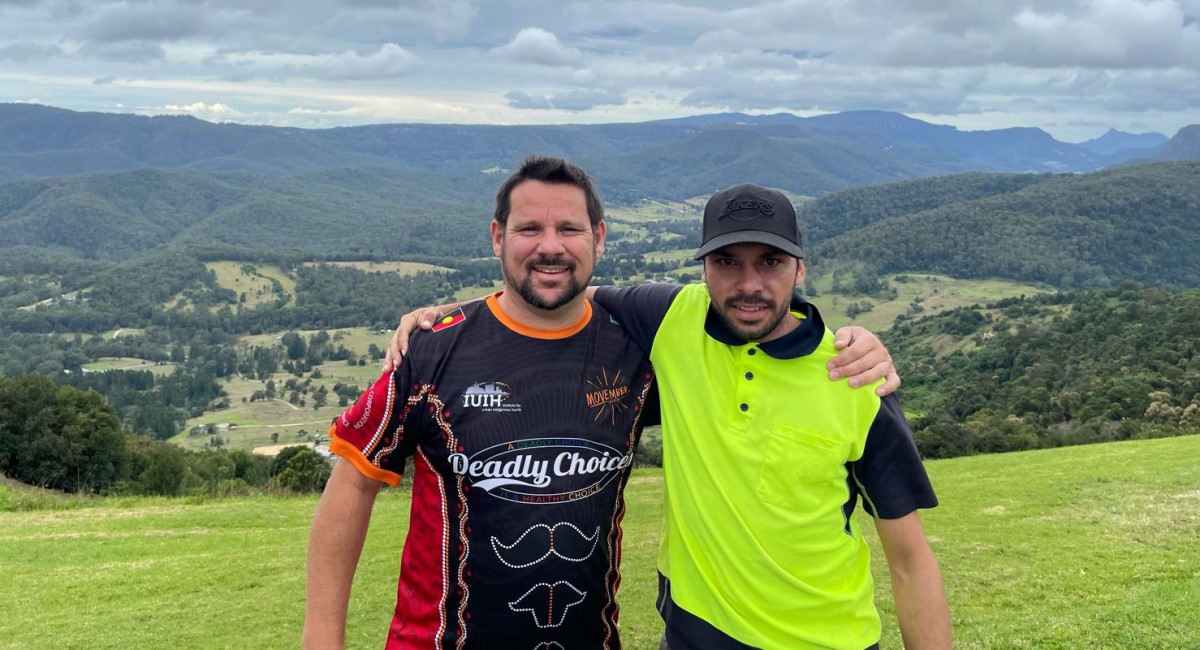Ken Markwell with Brendan Knight