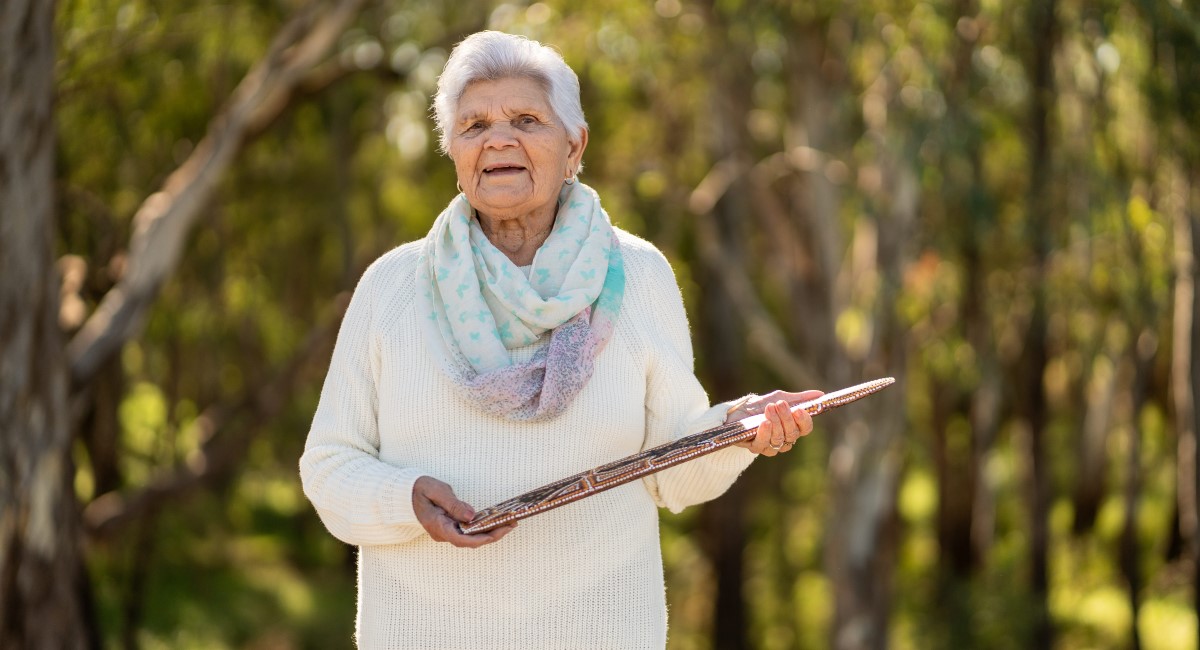 Wiradjuri Elder Aunty Isabel Reid