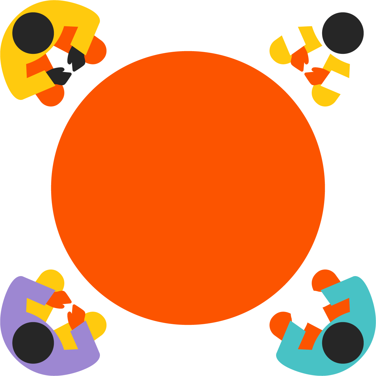 Illustration representing a reconciliation action plan